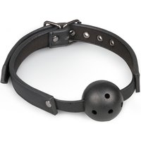 Aanbieding Ball gag met PVC bal - zwart