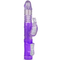 Aanbieding Paarse stotende rabbit vibrator