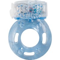 Aanbieding Vibrerende Cockring Met Genopte Clitorisstimulator