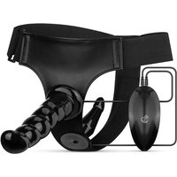 Aanbieding Fetish Collection - Vibrerende Strap-On Set - Zwart