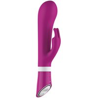 Aanbieding B Swish - bwild Deluxe Bunny Rabbit Vibrator Raspberry