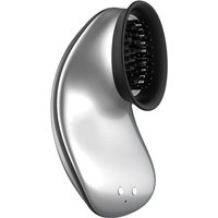 Aanbieding Twitch Hands - Zuigende En Vibrerende Clitoris Stimulator - Zilver